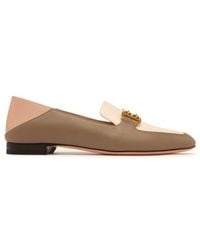 Bally - Ellah Flat Leather Loafers, Brand Size 36.5 Us - Lyst