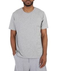 Balmain - Reflective Logo Oversized Cotton T-shirt - Lyst