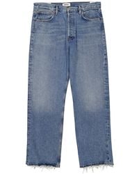 Agolde - Fran Low Slung Straight Jeans - Lyst