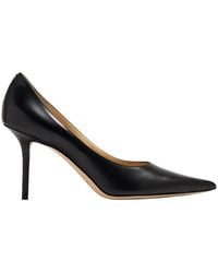 Jimmy Choo - Love 85 Pointed-Toe Pumps - Lyst