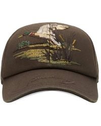 Burberry - Duck Gabardine Baseball Cap - Lyst
