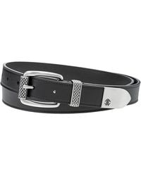 Roberto Cavalli - Leather Gange Adjustable Belt, Cm - Lyst