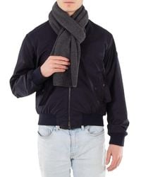 dunhill - Ribbed-Detail Cashmere Scarf - Lyst