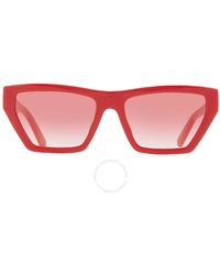 Marc Jacobs - Red Gradient Cat Eye Sunglasses Marc 657/s 0c9a/tx 55 - Lyst