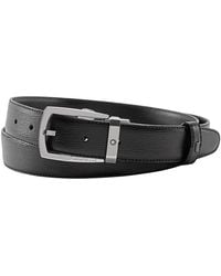 Montblanc - Leather Belt- Black116706, Brand - Lyst