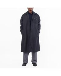 Fendi - Single-Breasted Cashmere Coat, Brand Size 52 (Waist - Lyst