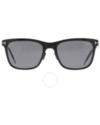 Tom Ford - Polarized Smoke Square Sunglasses Ft0955-d 01d 57 - Lyst