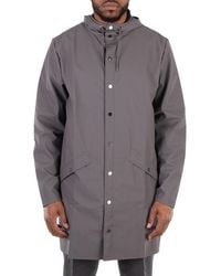 Rains - Lightweight Waterproof Long Jacket - Lyst