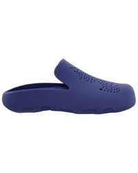 Burberry - Stingray Perforated Rubber Slides, Brand Size 40 (Us - Lyst