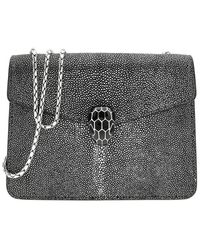 BVLGARI - Serpenti Forever Glam Rebel Crossbody Bag - Lyst