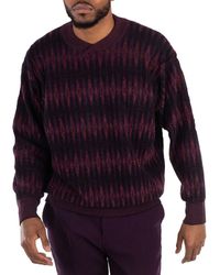 Emporio Armani - Alpaca And Mohair Blend Jumper - Lyst
