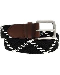 Polo Ralph Lauren - Braided Engraved Logo Belt - Lyst