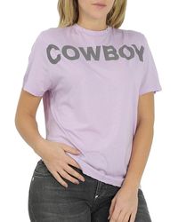 Filles A Papa - Fap Cowboy T-shirt - Lyst
