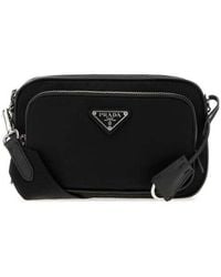 Prada - Re-Nylon Crossbody Bag Nero Borse A Mano - Lyst