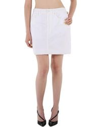 MM6 by Maison Margiela - Mm6 Ladies High-Rise Short Skirt, Brand Size 40 (Us Size 8) - Lyst