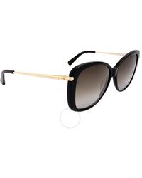 Longchamp - Butterfly Sunglasses Lo616s 001 56 - Lyst
