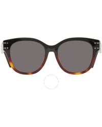 Dior - Grey Butterfly Sunglasses Signature B6f 18a0 55 - Lyst