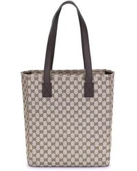 Gucci - Gg Fabric Tote Bag - Lyst