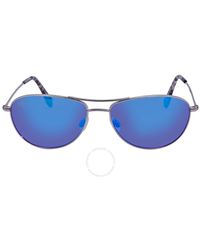 Maui Jim - Baby Beach Blue Hawaii Pilot Sunglasses - Lyst