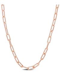 Amour - 3.5Mm Paperclip Chain Necklace - Lyst