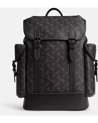 COACH - Horse And Carriage Print Hitch Backpack - Lyst