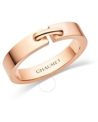Chaumet - 18K Rose Liens Evidence Wedding Ring - Lyst