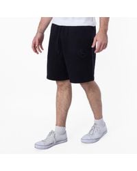 Burberry - Ekd Embroidered Cotton Shorts - Lyst