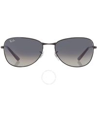 Ray-Ban - Grey Gradient Pilot Sunglasses Rb3733 002/71 56 - Lyst