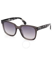 Moncler - Brown Square Sunglasses Ml0198-f 05b 57 - Lyst