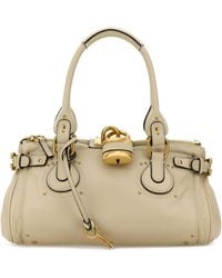 Chloé - Sand Leather Paddington Shoulder Bag - Lyst