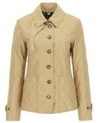 Burberry - Diamond Quilted Thermoregulated Jacket - Lyst