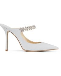 Jimmy Choo - Bing 100Mm Mule Heels, Brand Size 34 Us - Lyst