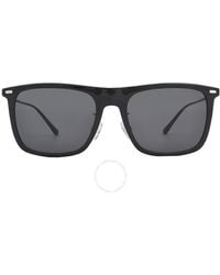 COACH - Grey Rectangular Sunglasses Hc8356 500287 56 - Lyst