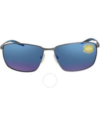 Costa Del Mar - Cta Del Mar Turret Blue Mirror Polarized Polycarbonate Sunglasses - Lyst