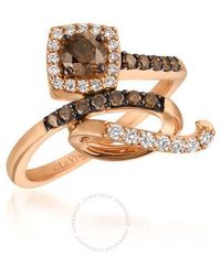 Le Vian - Chocolate Solitaire Rings Set - Lyst