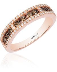 Le Vian - Chocolatier Ring Chocolate Diamonds, Vanilla Diamonds Set - Lyst