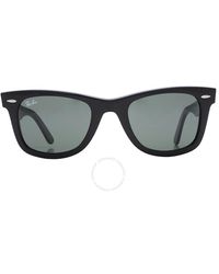 Ray-Ban - Original Wayfarer Bio Acetate Green Sunglasses Rb2140 135831 50 - Lyst