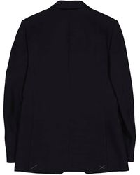 Burberry - Wool Silk Blend English Fit Tailored Blazer Jacket - Lyst