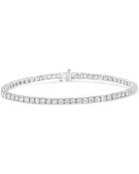 Haus of Brilliance - Igi Certified 8.0 Cttw Diamond 14K Classic 7 Tennis Bracelet (H-I Color, I1-I2 Clarity) - Lyst