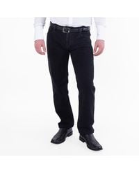 Saint Laurent - Straight Leg Denim Jeans, Waist - Lyst
