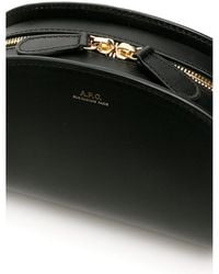 A.P.C. - Demi Lune Crossbody Bag - Lyst
