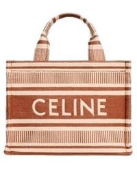 Celine - Small Thais Canvas Tote - Lyst