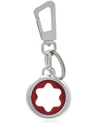 Montblanc - Meisterstuck Spinning Emblem Key Fob - Lyst