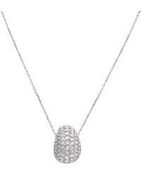 Swarovski - Sublima Pendant Rhodium Shiny Crystal - Lyst