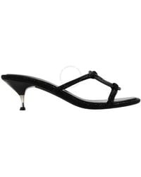 Tory Burch - Miller Pave Bombe Sandals - Lyst