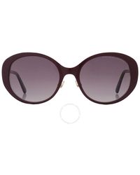 Marc Jacobs - Grey Shaded Oval Sunglasses Marc 627/g/s 0lhf/9o 54 - Lyst