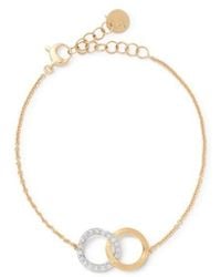 Marco Bicego - Jaipur Collection 18K And Diamond Round Link Bracelet - Lyst