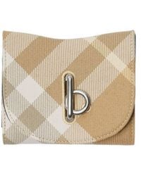 Burberry - Rocking Horse Check Wallet - Lyst