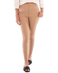Burberry - Ladies Dark Biscuit Fitted Wool Trousers, Brand Size 0 (Us - Lyst