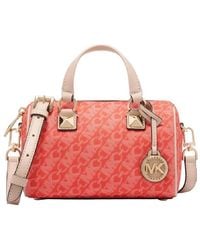 Michael Kors - Grayson Signature Logo Duffle Bag - Lyst